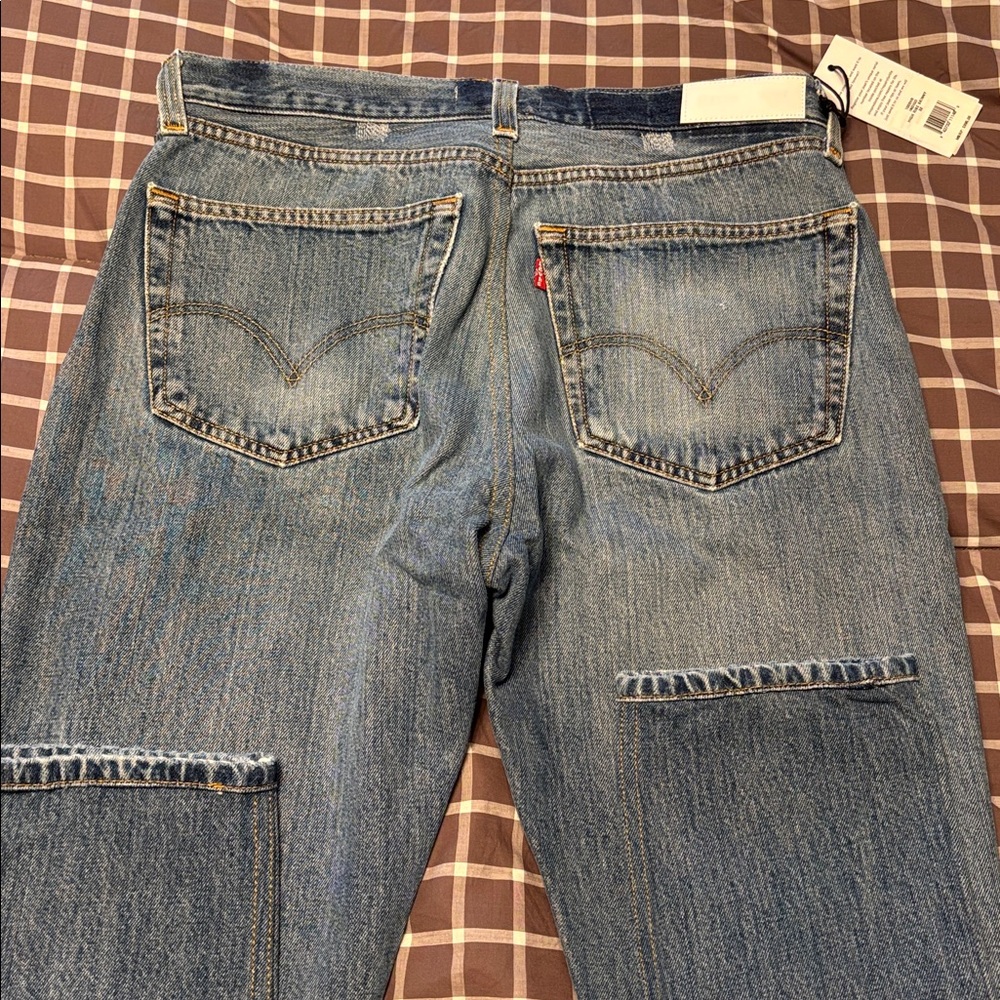 BNWT RE/DONE X Levi’s Womens vintage High Rise Skinny jeans - Picture 11 of 12